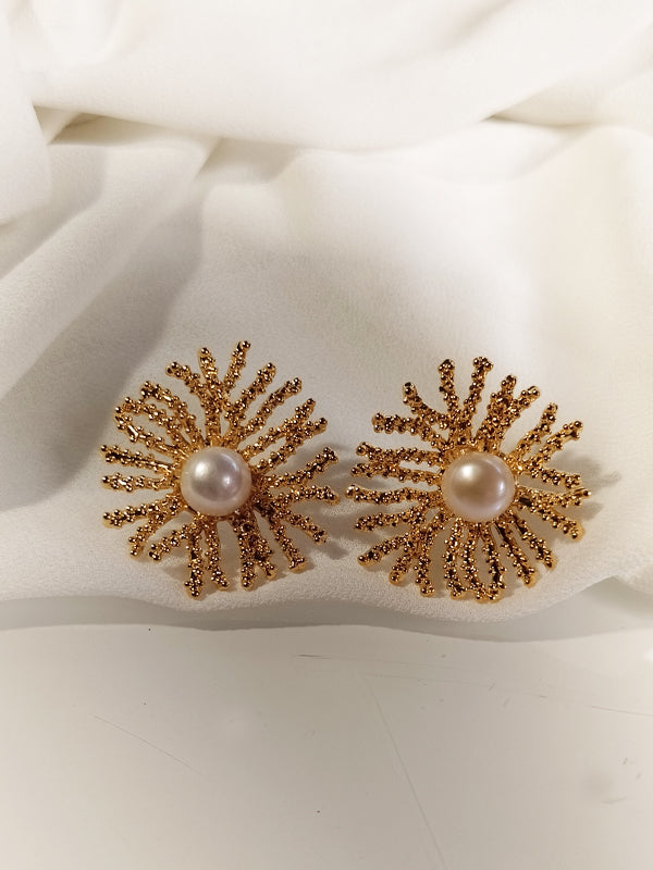 Anti tarnish Golden Earring | Golden Earrings