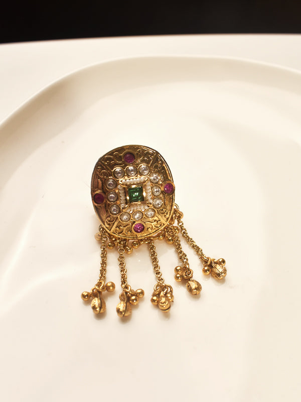  Golden Finger Rings For Women