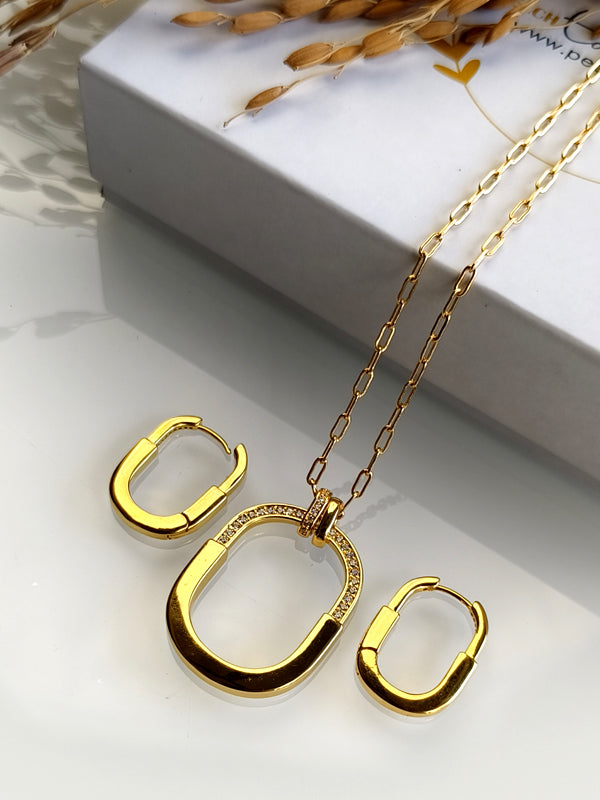 Golden Pendant Set | Golden Pendant