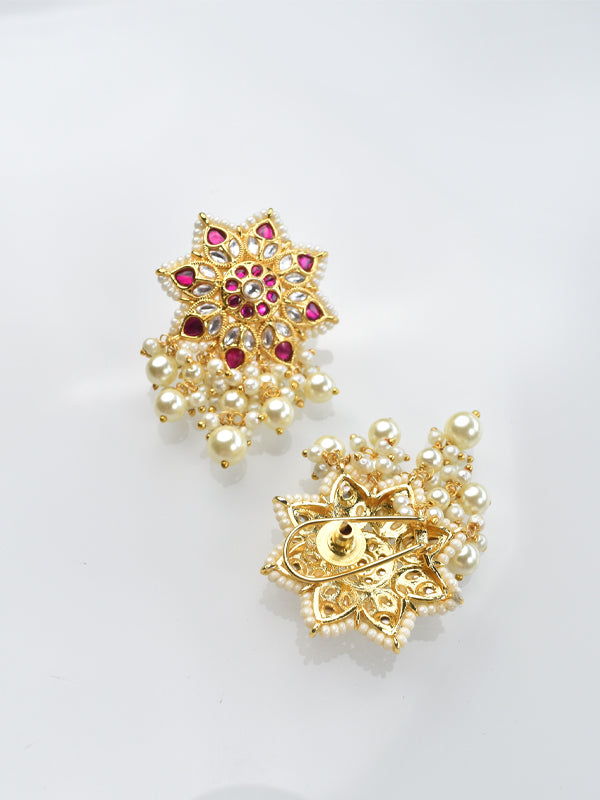 Golden Polish Earrings