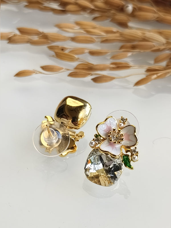 Golden Polish Earrings