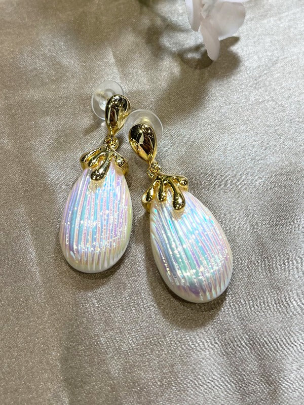 Golden Polish Earrings