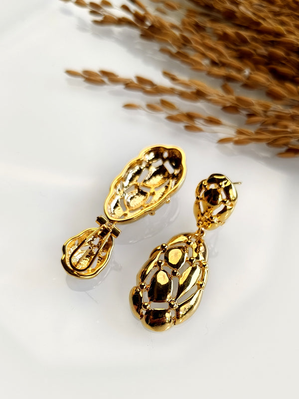 Golden Earrings | Golden Polish Earrings