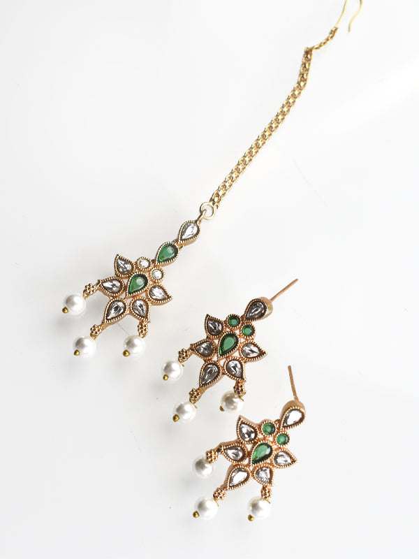 Golden Polish Necklace Set