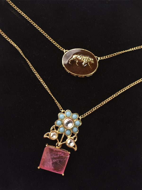 Golden Polish Pendant