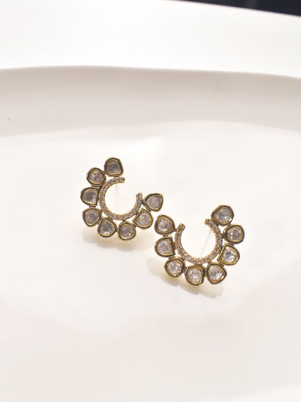Golden Polish Earrings