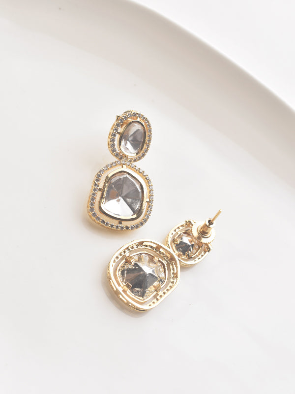  Golden Polish Earrings