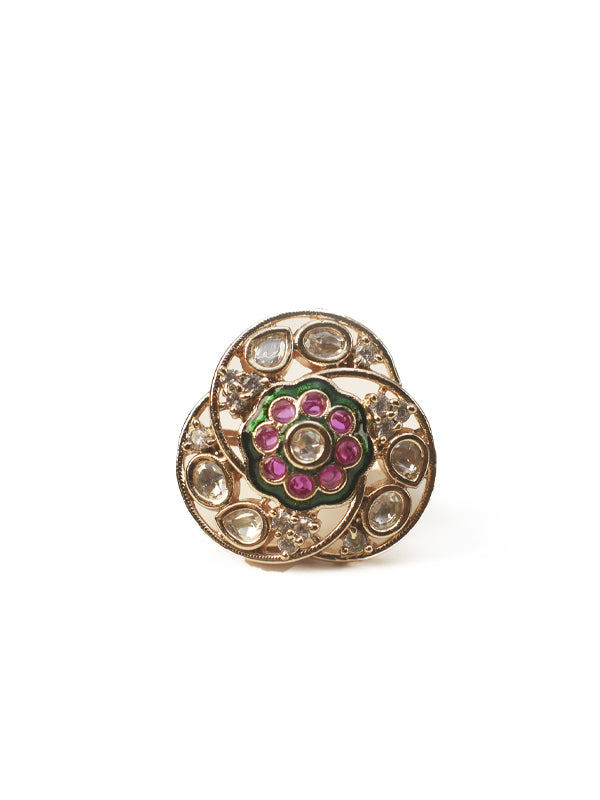 Golden Finger Ring