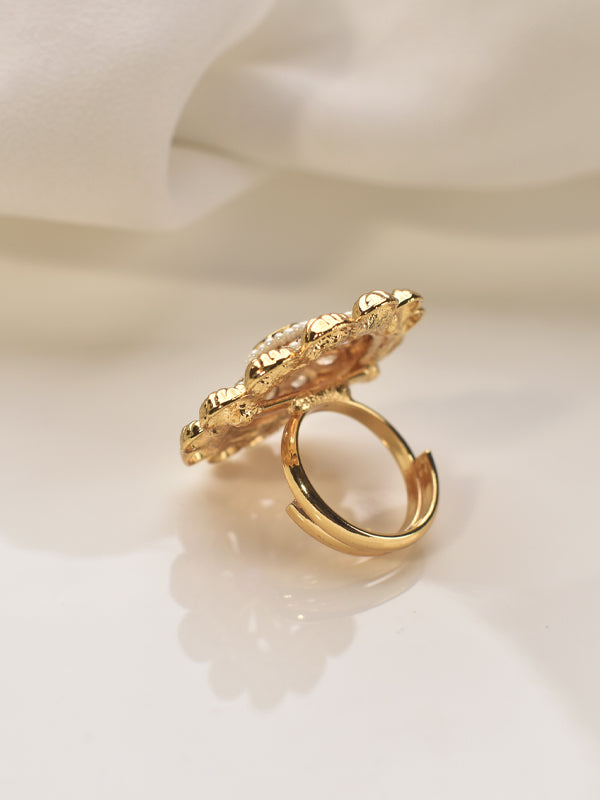 Golden Finger Rings For Women