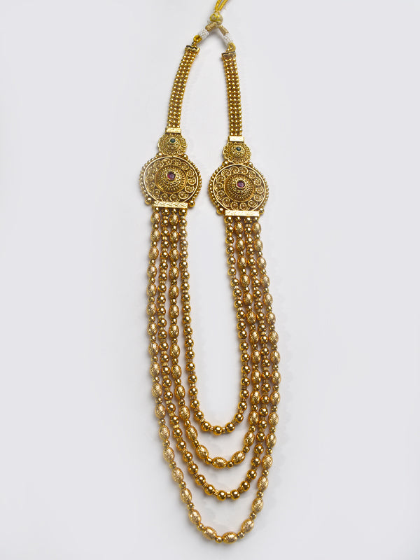 Golden Necklace with Intricate design