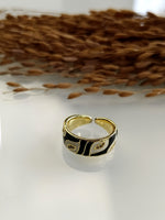 Load image into Gallery viewer, Black Finger Ring | Black Ring
