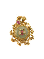 Load image into Gallery viewer, Golden Ring of Lord Ganesha Style
