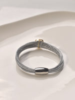 Load image into Gallery viewer, Gray  Bracelet with a Kundan

