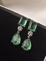 Load image into Gallery viewer, Green AD Earring
