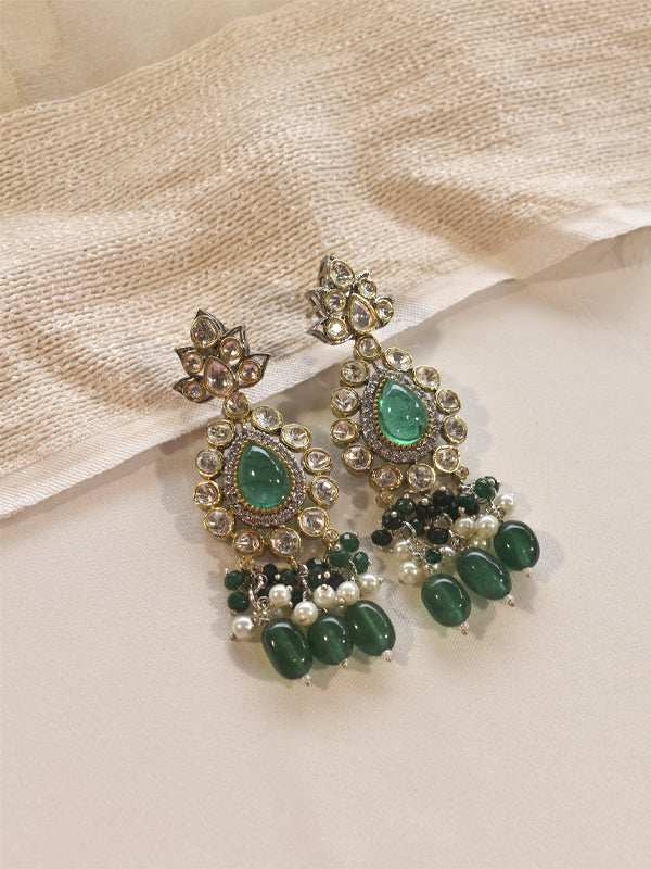 Green Earrings