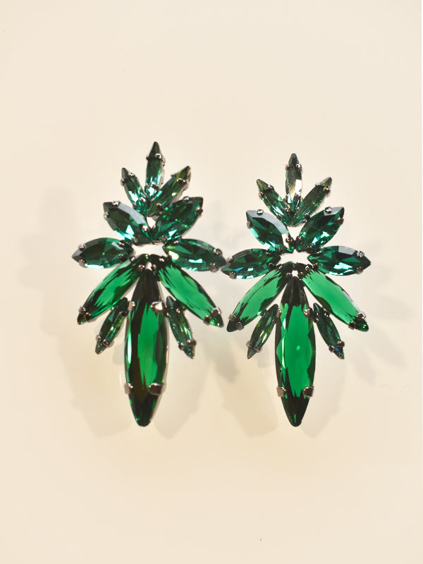 Green Earrings