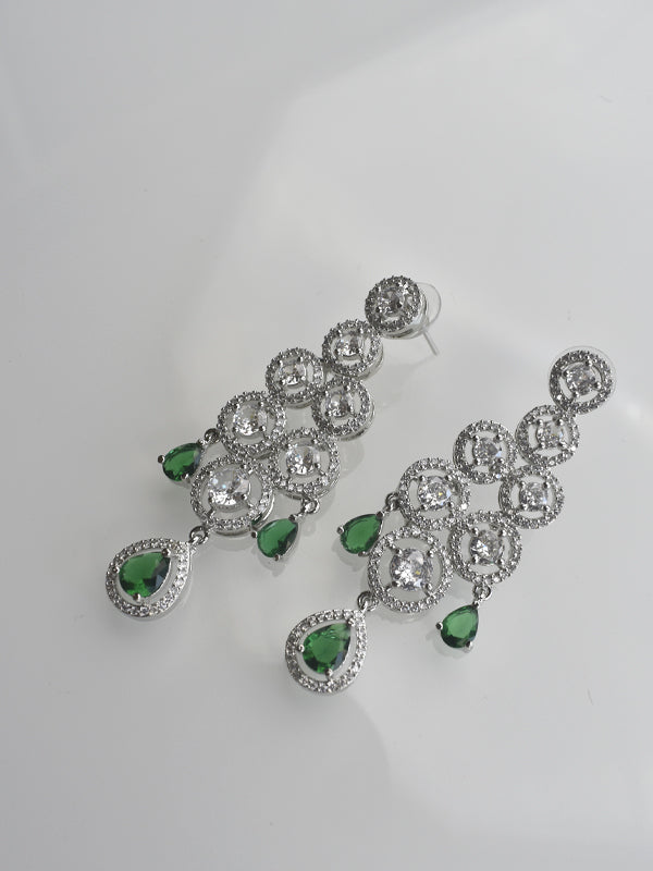 Green Earrings