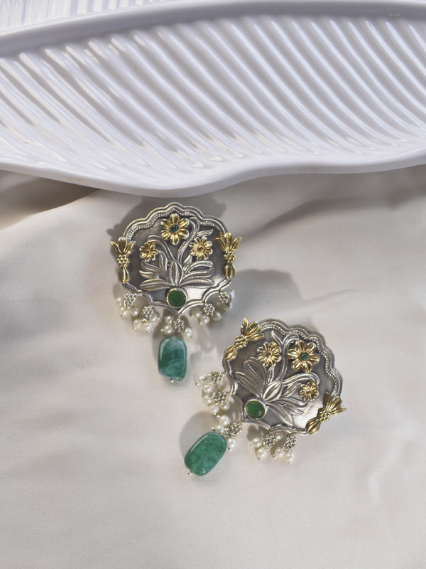 Green Earrings