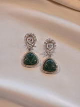 Green Earrings