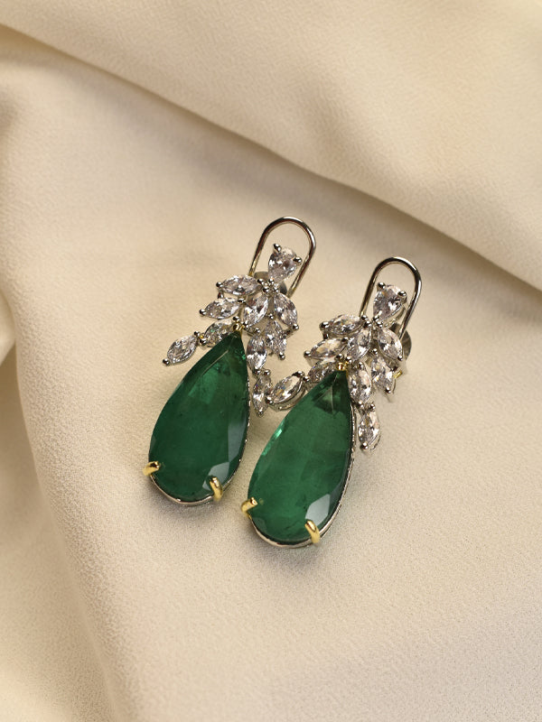 Green Earrings