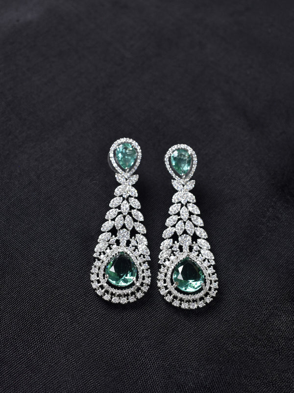 Green Earrings