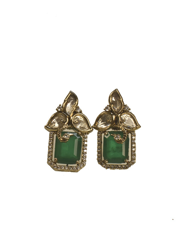 Green Earrings