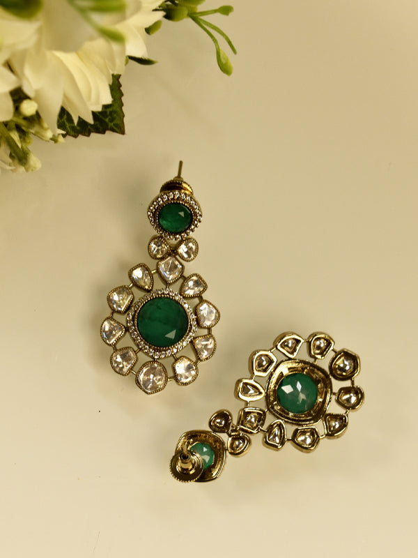 Green Earrings