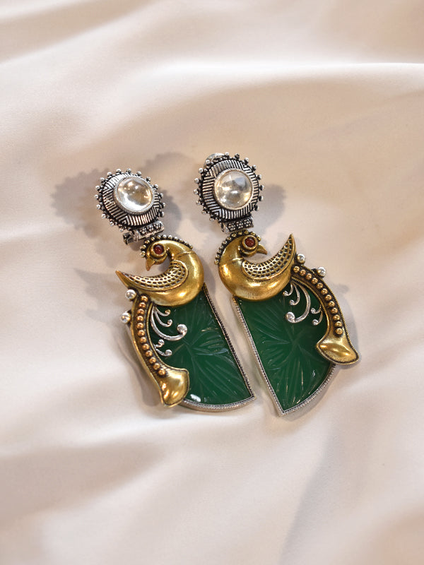 Green Earrings