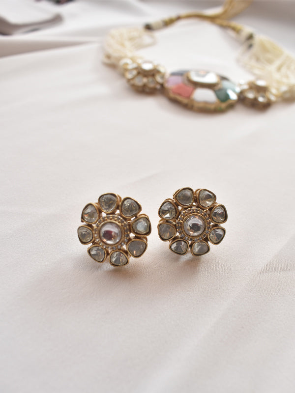 Green Kundan Choker