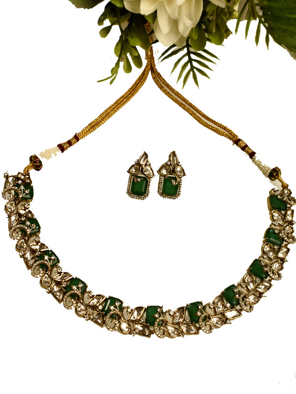 Green Necklace Set