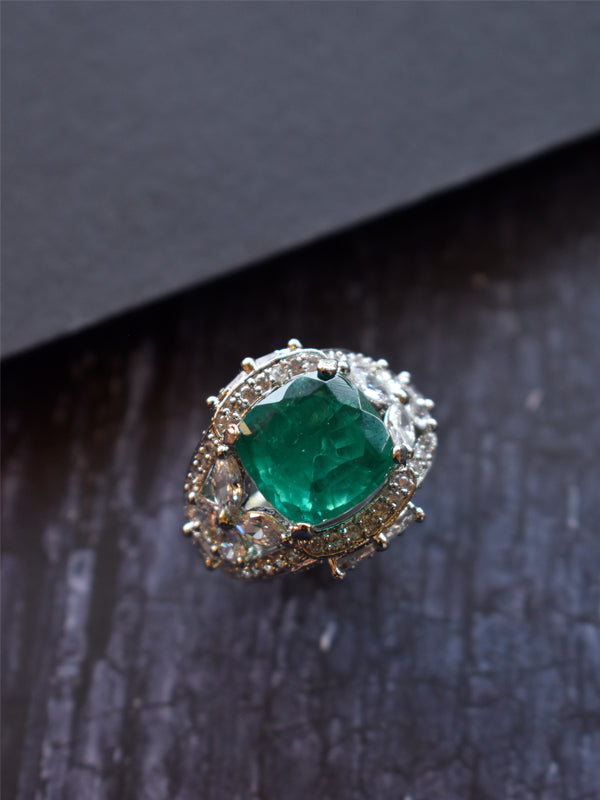 Green Onyx Ring