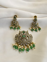 Green Pendant Set