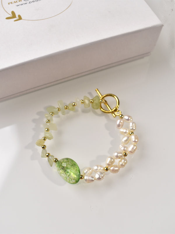 Green Stone Bracelet