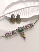 Load image into Gallery viewer, Green Stone Choker
