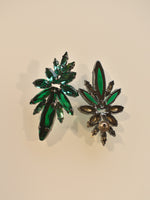 Load image into Gallery viewer, Green Stone Earrings
