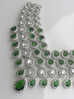 Load image into Gallery viewer, Green Stone Necklace
