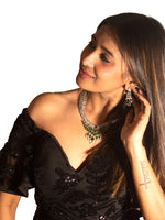 Load image into Gallery viewer, Green AD Necklace Set

