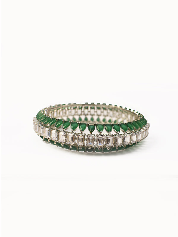 Green AD Stone Bracelet