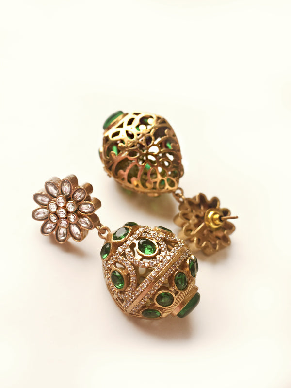 Green Earring