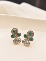 Load image into Gallery viewer, Green Gemstones Stud
