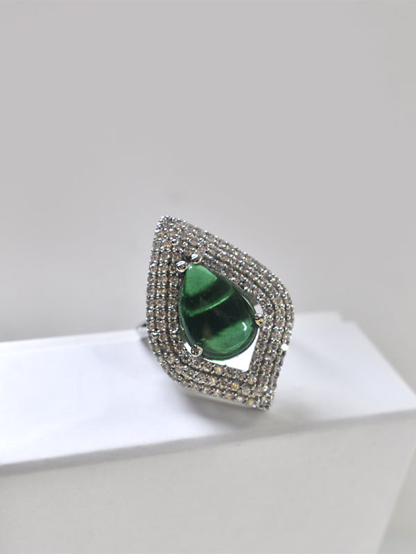 Finger Ring | Green Finger Ring