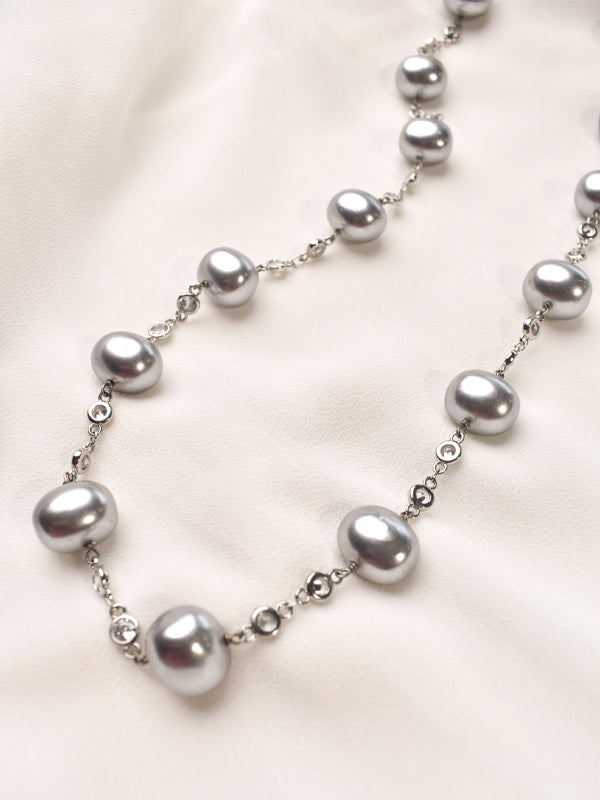 Grey Beads Moti