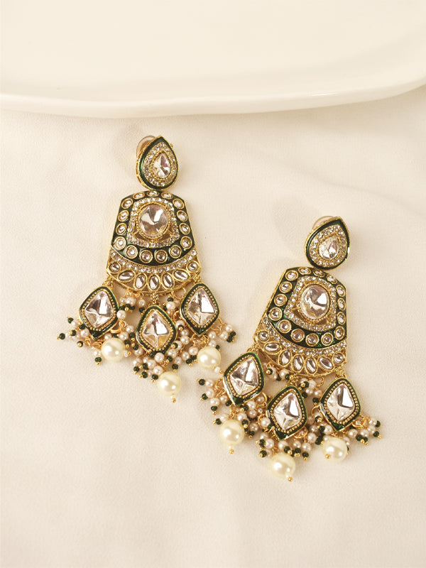 Bridal Kundan Necklace Set | Heavy Kundan Necklace Set