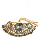 Load image into Gallery viewer, Heavy_Kundan_Necklace_Set
