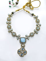 Blue Stone Necklace | Blue Necklace