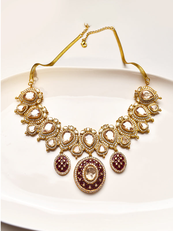 Kundan Necklace Set