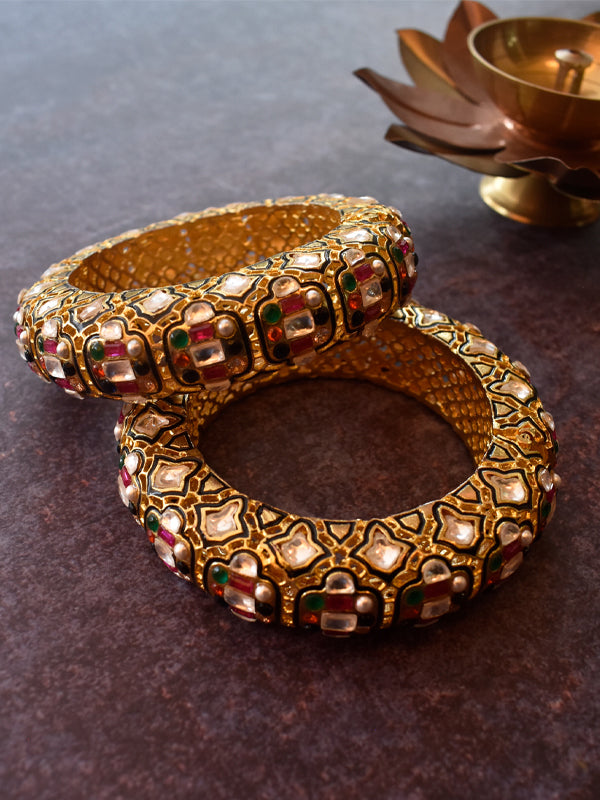 Kundan Bangles