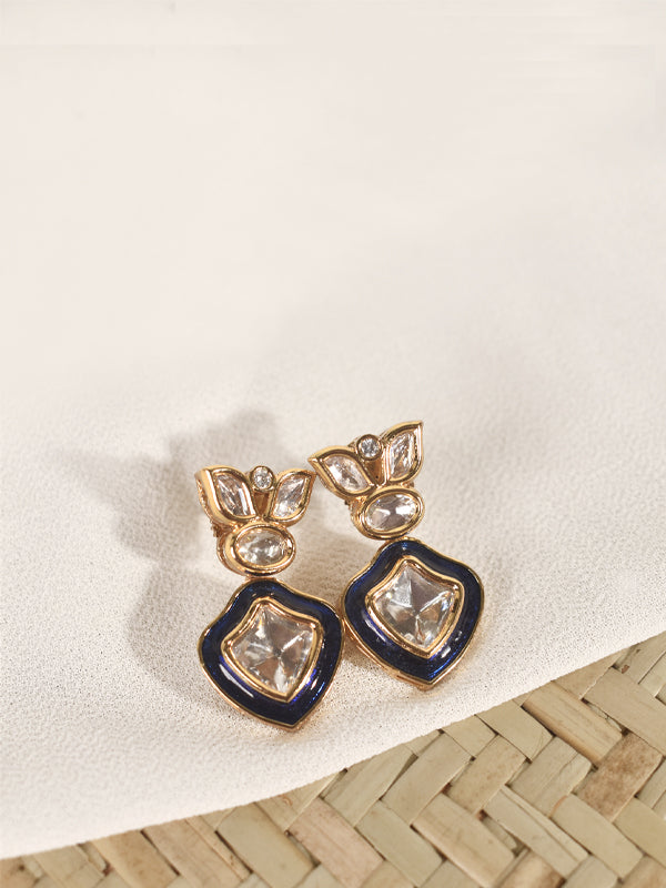 Blue Necklace Set | Kundan Necklace Set