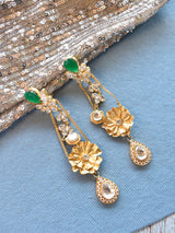 Kundan Earrings Gold