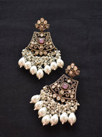 Load image into Gallery viewer, Kundan Earrings
